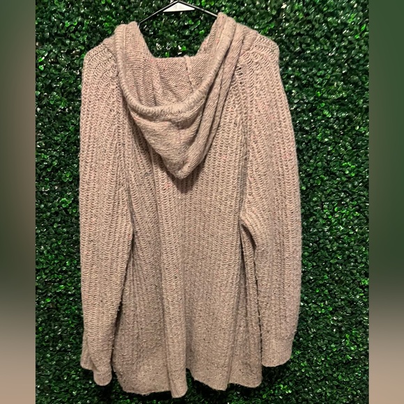 AERIE OVERSIZED OPEN ROAD SWEATER HOODIE - Picture 3 of 8